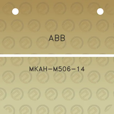 abb-mkah-m506-14