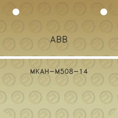 abb-mkah-m508-14