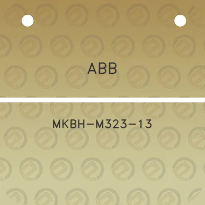 abb-mkbh-m323-13