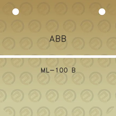 abb-ml-100-b