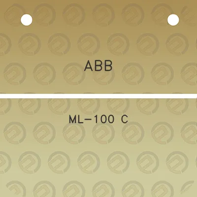 abb-ml-100-c