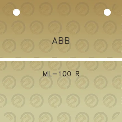 abb-ml-100-r