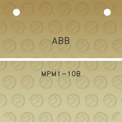 abb-mpm1-10b