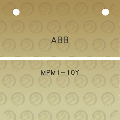 abb-mpm1-10y