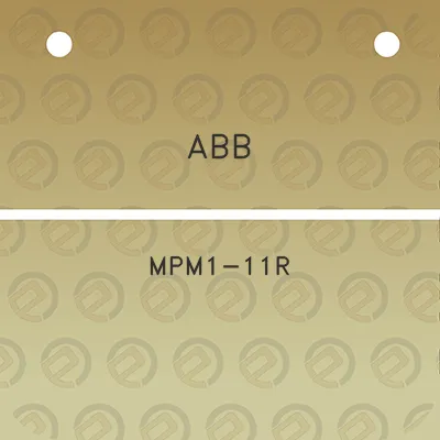 abb-mpm1-11r