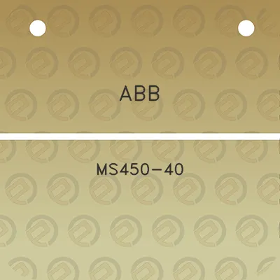 abb-ms450-40