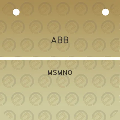 abb-msmno