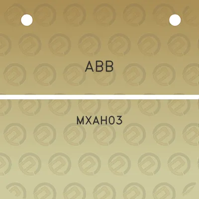 abb-mxah03