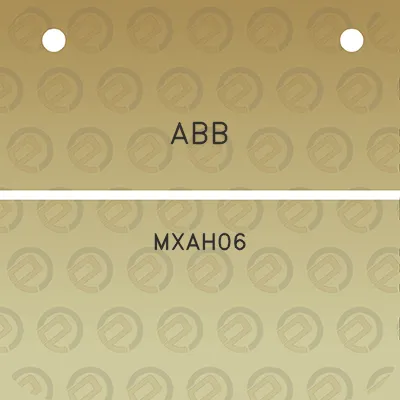 abb-mxah06