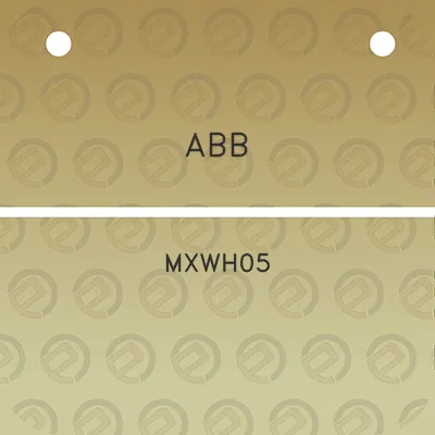 abb-mxwh05