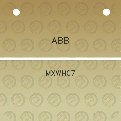 abb-mxwh07