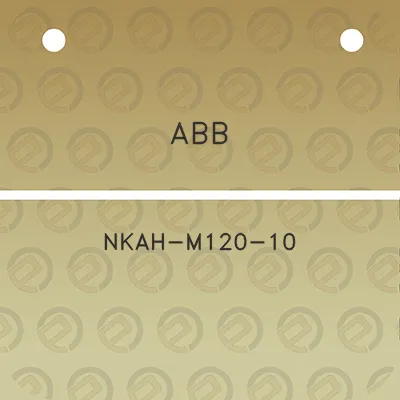 abb-nkah-m120-10