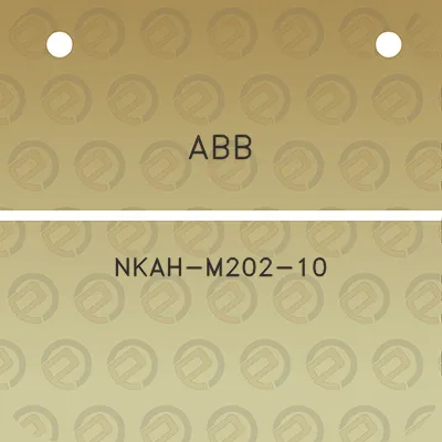 abb-nkah-m202-10