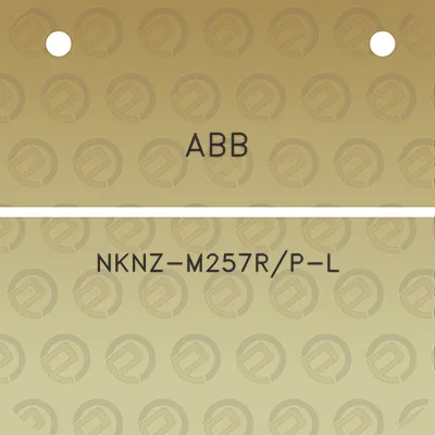 abb-nknz-m257rp-l