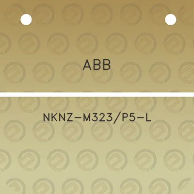 abb-nknz-m323p5-l