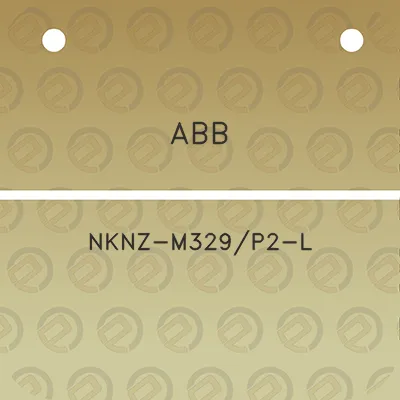 abb-nknz-m329p2-l