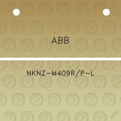 abb-nknz-m409rp-l