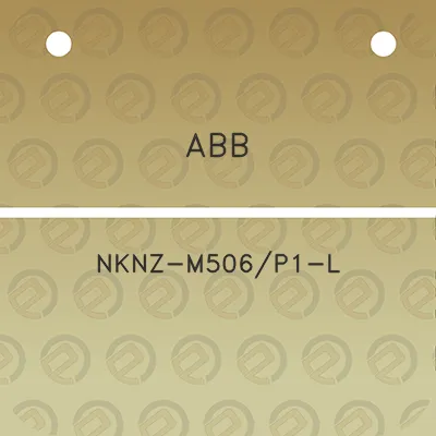 abb-nknz-m506p1-l