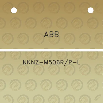 abb-nknz-m506rp-l