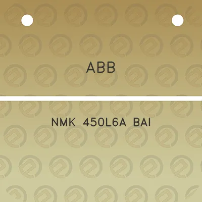 abb-nmk-450l6a-bai