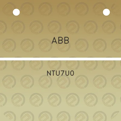 abb-ntu7u0