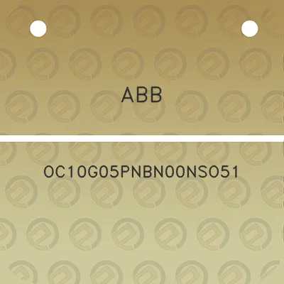 abb-oc10g05pnbn00nso51