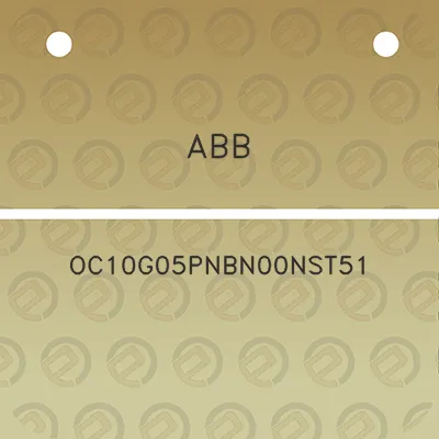 abb-oc10g05pnbn00nst51