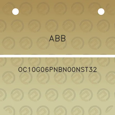 abb-oc10g06pnbn00nst32