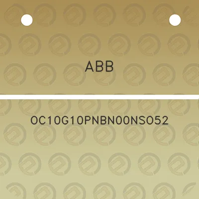 abb-oc10g10pnbn00nso52