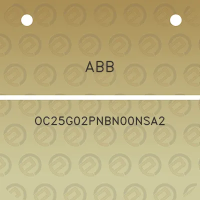 abb-oc25g02pnbn00nsa2