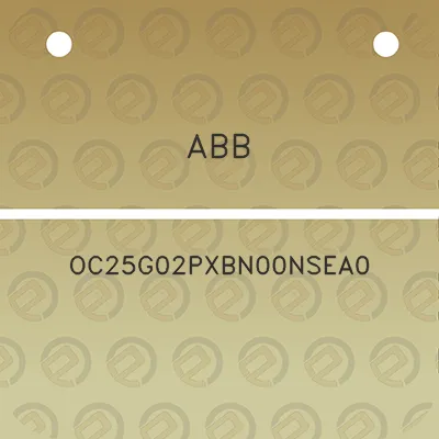 abb-oc25g02pxbn00nsea0