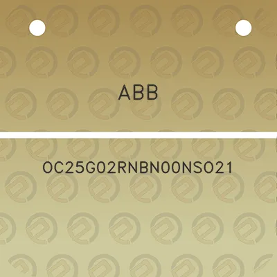 abb-oc25g02rnbn00nso21