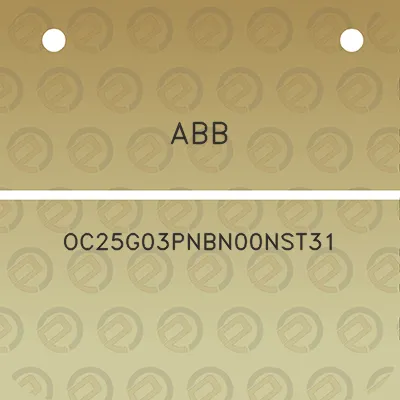 abb-oc25g03pnbn00nst31