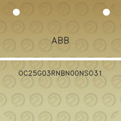 abb-oc25g03rnbn00nso31