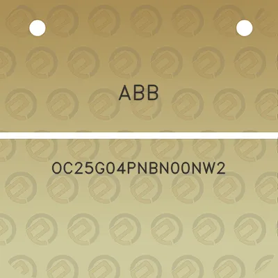 abb-oc25g04pnbn00nw2