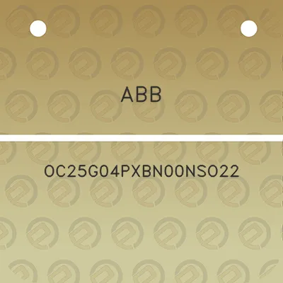 abb-oc25g04pxbn00nso22