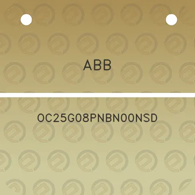 abb-oc25g08pnbn00nsd