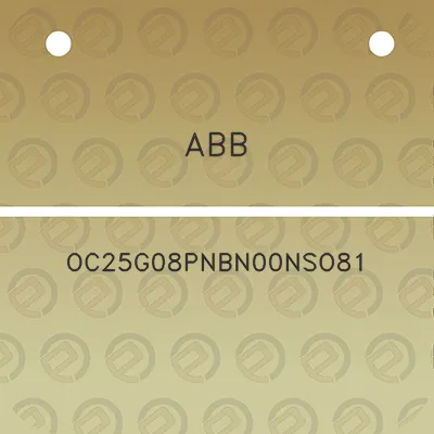 abb-oc25g08pnbn00nso81