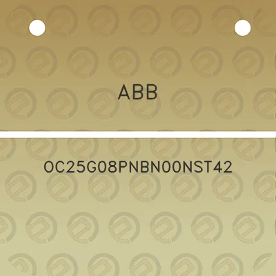 abb-oc25g08pnbn00nst42