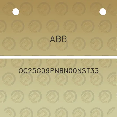 abb-oc25g09pnbn00nst33