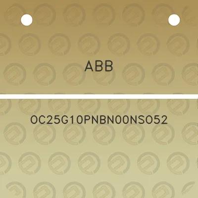 abb-oc25g10pnbn00nso52