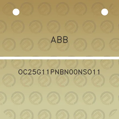 abb-oc25g11pnbn00nso11