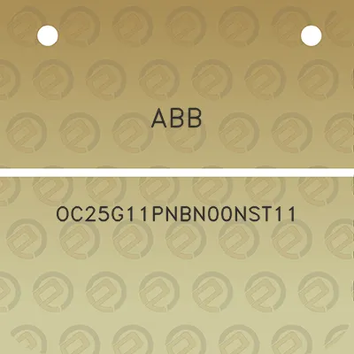 abb-oc25g11pnbn00nst11