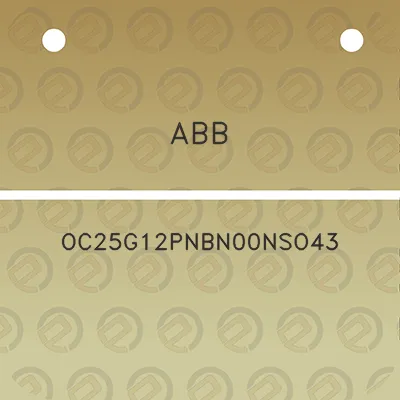 abb-oc25g12pnbn00nso43