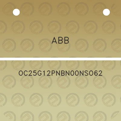 abb-oc25g12pnbn00nso62