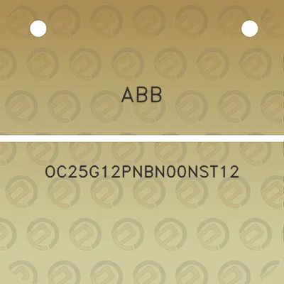 abb-oc25g12pnbn00nst12