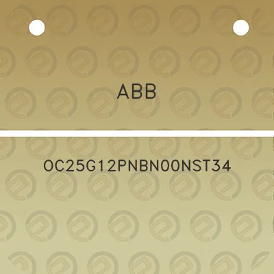 abb-oc25g12pnbn00nst34