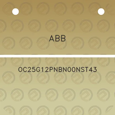 abb-oc25g12pnbn00nst43