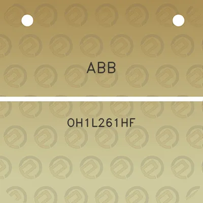 abb-oh1l261hf