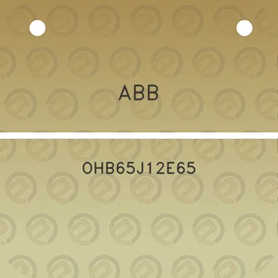 abb-ohb65j12e65